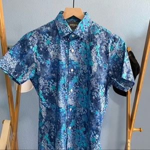 Bonobos 15’ Flower Dress Shirt Short Sleeve